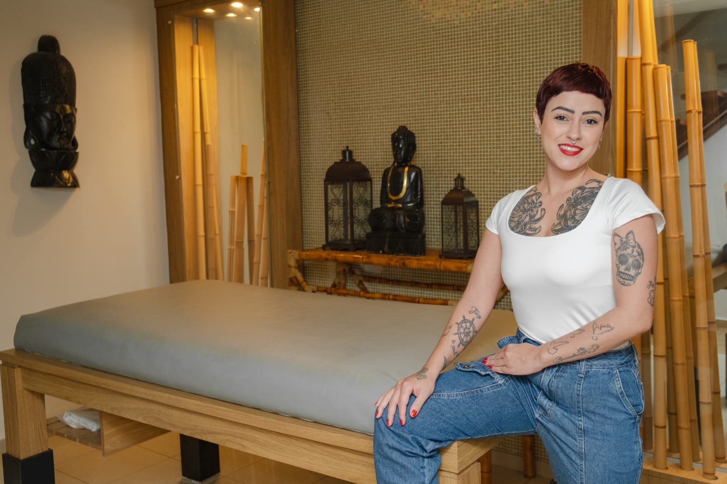 Maca de Massagem Higienizada e Aconchegante